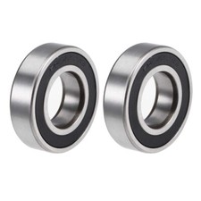 60/22-2RS Deep Groove Ball Bearings Z2 22mm x 44mm x 12mm Double Chrome Steel