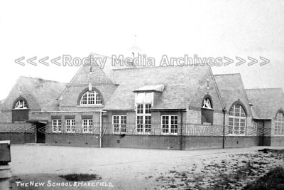 Kbb-38 The New Schools, Harefield, Uxbridge 1910. Foto