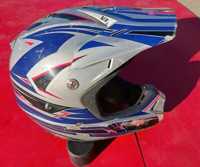 Fox Racing Helmet V3 Pilot Size Large M200 Snell approved helmet