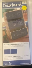 Two Sheet Blueprint Blue w/ chalk Wallies Peel and Stick Chalk Board