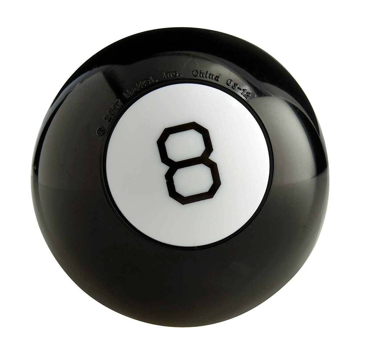 new MAGIC 8 BALL full Size classic billiard pool desk toy black by Mattel  30188