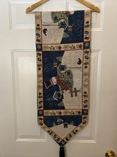 Christmas/Winter Table Runner - Snowmen 13 x 70 Inch - NWOT