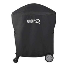 Weber 7113 Premium Grill Cover for Series 1000 2000, Black