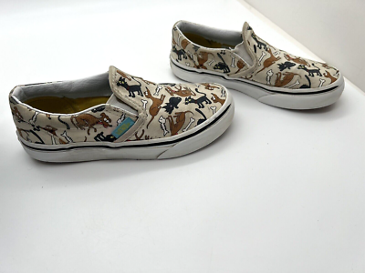 Vans x The Simpsons Youth Kids Sz 13.5 Classic Slip On Family Pets