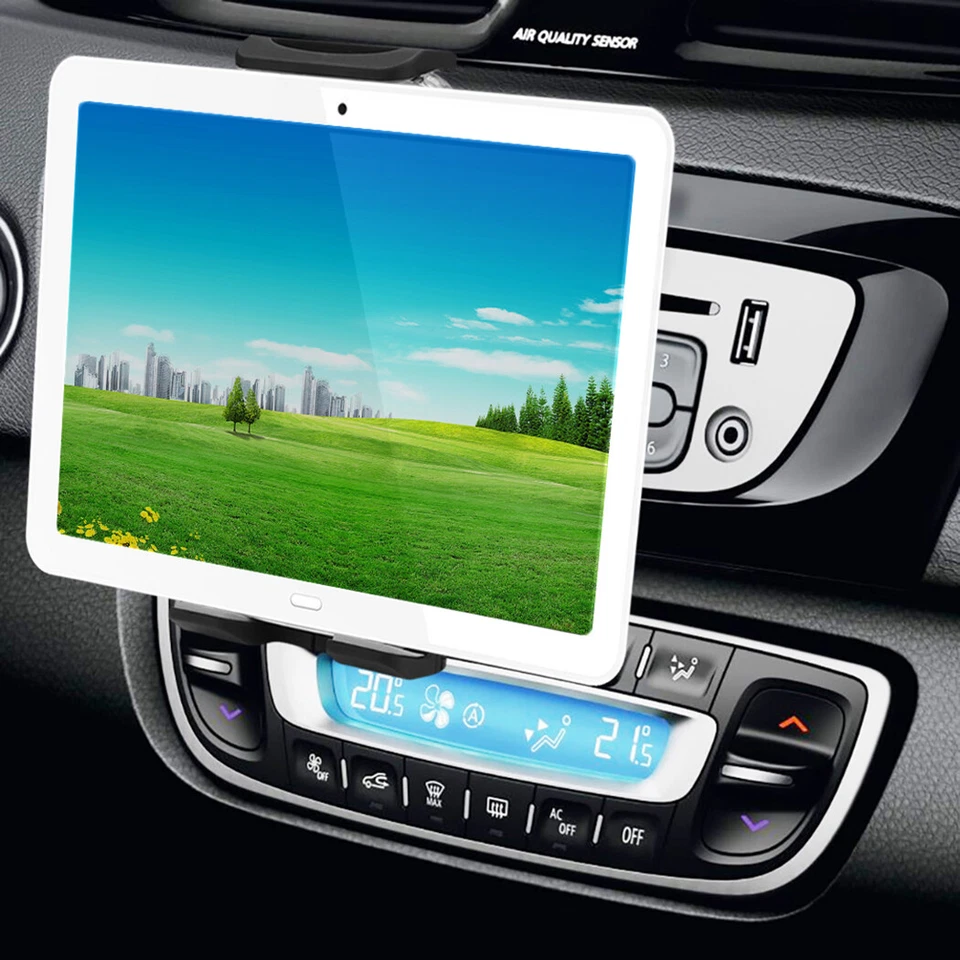 360 Car Mount Tablets Cell Phone Holder Cradle CD Slot Stand Bracket Universal - Image 4 of 4