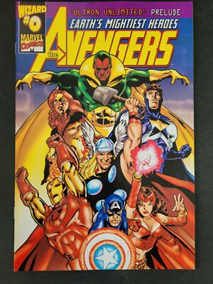 THE AVENGERS #0 (1999) MARVEL COMICS ULTRON UNLIMITED PRELUDE! KURT BUSIEK