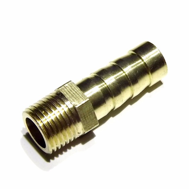Fuel union 8mm brass fitting 1/8NTP for FUEL PUMP Cylindrical or Square