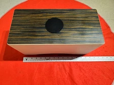 CAJON Custom Bongo Cajon Percussion Instrument - Mint Clean Flawless Performer