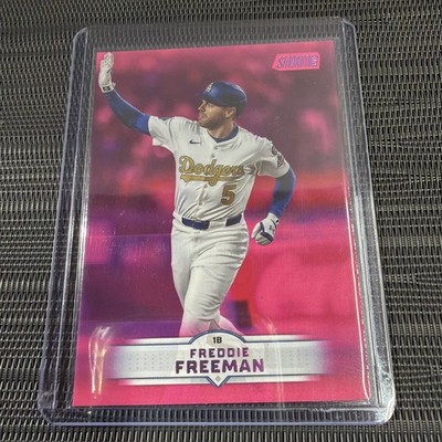 Topps 2025 Stadium Club Freddie Freeman Pink Parallel #168 LA Dodgers Baseball