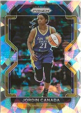 2022 Panini Prizm WNBA Jordin Canada #107 Silver Prizm SP 