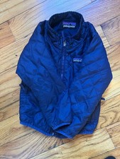 Patagonia Nano Puff Toddler Size 2T Navy Blue Puffer Jacket
