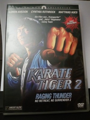 DVD Karate Tiger 2 Raging Thunder