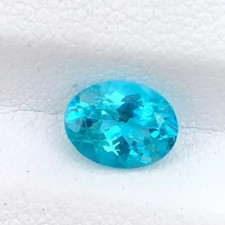 48 Ct Natural Paraiba Tourmaline Greenish Neon Blue Oval Cut Loose Gemstone A 