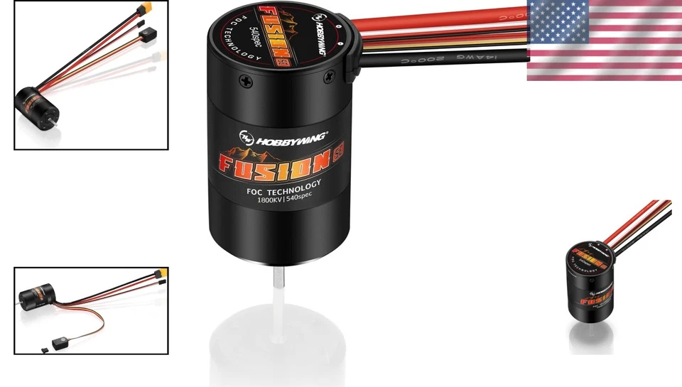 Quicrun Fusion SE 540 1200KV Brushless Motor - Image 2 of 4