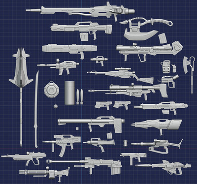 Gunpla - Gundam Accessory Collection - 1:144, 1:100, MSIA Scales