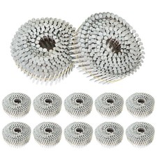 3600Pcs Siding Nails 1-1/2 x .092 Collated Wire Coil Full Round Head 15 Degree