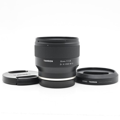 ＴＡＭＲＯＮ　Ｅ（Ｆ０５３）３５ｍｍ　Ｆ２．８ＤＩ　Ⅲ　ＯＳＤ Amazon.com : Tamron 35mm f/2.8 Di III OSD M1:2 Lens for Sony Full