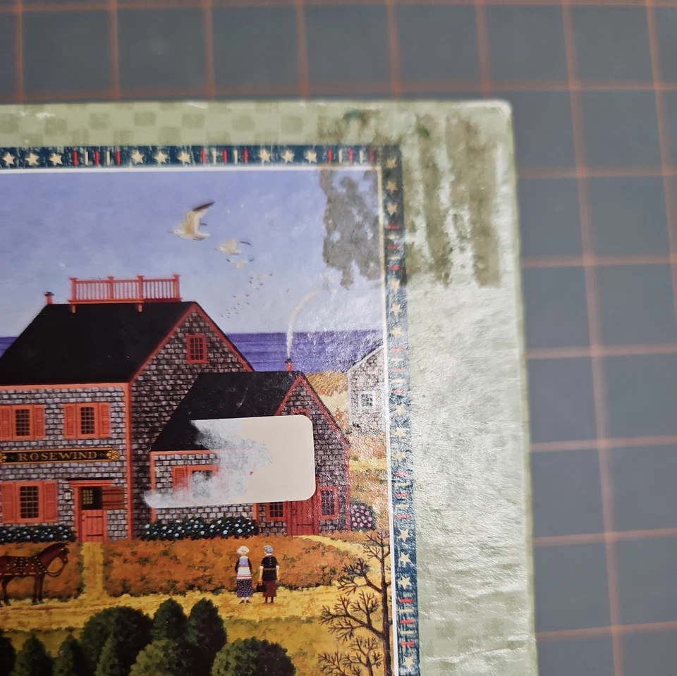 Rompecabezas Charles Wysocki 1000 piezas Salty Witch Bay MB Hasbro  Foto 2 de 4