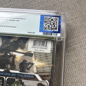 Halo 2 Xbox Factory Sealed WOW! - Graded PSA 9.6 B+