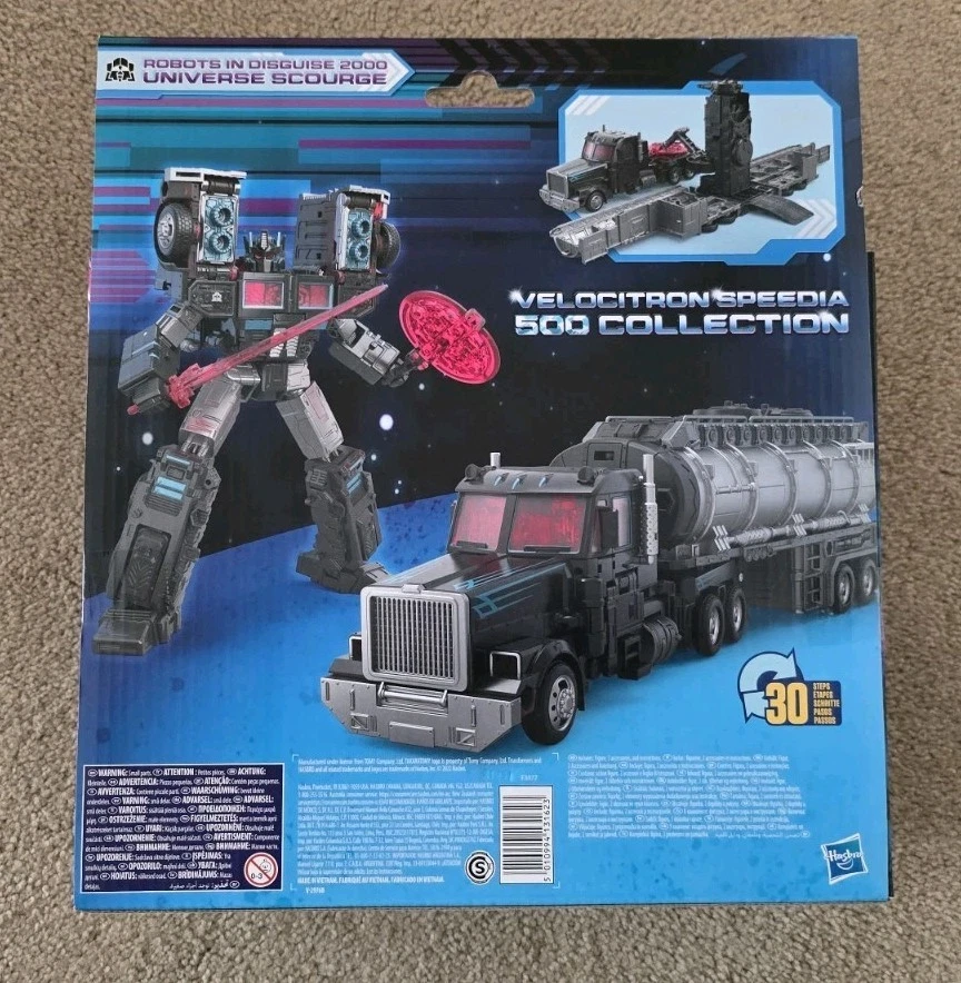 Walmart Excl Transformers Legacy Velocitron Speedia 500 RID SCOURGE MISB NEW - Image 3 of 4