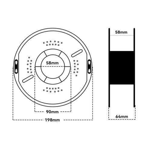 Filamento stampante 3D Kingroon 10 kg Pla opaco PLA+ PETG seta alta velocità PLA 1,75 mm - Foto 4 di 31