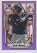 2014 Bowman Chrome Prospects Purple Refractor 32/150 Nick Ramirez #BCP35 2a9