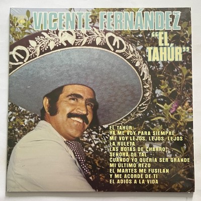 VICENTE FERNANDEZ - EL TAHUR - 2022 GERMAN LP ALBUM FACTORY SEALED