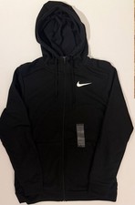 Nike Dri-Fit Black Zip Up. Size Medium. New With Tags