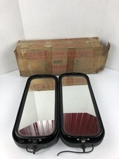 Flex View Side Mirror Set Tractor Trailer Heavy Trucking Electronic Assembly