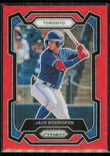2024 Panini Prizm Red Wave Jace Bohrofen #222