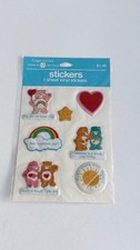 Vintage 1982 American Greetings Care Bears Vinyl Stickers 149S-220 Sealed
