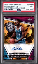 Brandon Miller Gold} Card Prices | Brandon Miller Gold} Card List