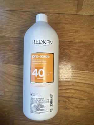 REDKEN PRO-OXIDE Cream Developer 40-Volume For Lightener and Hair Color