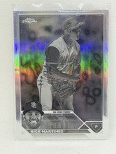 2023 Topps Chrome Update Negative Refractor Nick Martinez #USC166 wq8