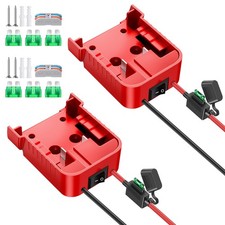 2 Packs Power Wheel Adapter for Milwaukee M18 Battery Adapter 18V Power Wheel...