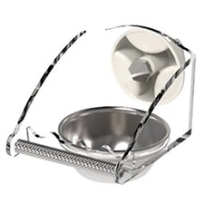 Durability Stainless Steel Anti Spill Bird Feeders Bowl For Parrots Parakeets