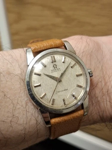 Vintage Omega Seamaster Mens Watch,Rare Dial,Cal 552 Working And Needs Service