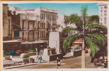 KING GEORGE SQUARE BRISBANE QLD 106MM X 67MM PHOTOGRAPH CARD C1940