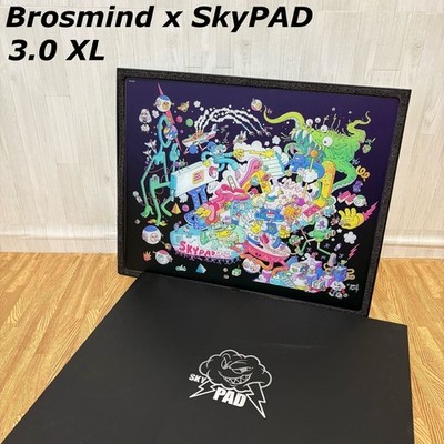 Brosmind x SkyPAD 3.0 XL Limited Edition Glas Gaming Mauspad