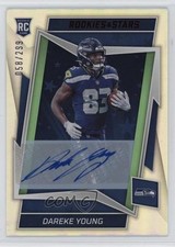 2022 Panini Rookies & Stars Signatures 58/299 Dareke Young #163 Auto 03xg
