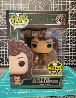 Funko Pop! Digital Alien Ripley w/ Flamethrower #347