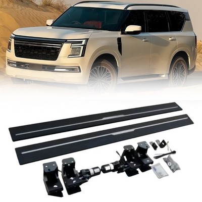 Deployable Electric Running Board Side Step Fits For Nissan Patrol Y63 2025