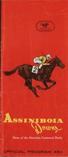 1969 Horse Racing Program Assiniboia Downs Home of The Manitoba Derby