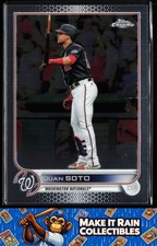 Juan Soto 2022 Topps Chrome #129 Washington Nationals Baseball