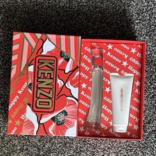 Flower By Kenzo Boxed Gift Set 30 Ml Eau De Parfum And 75 Ml Parfum In Milk