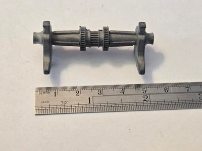 Ship Model Fittings Parts 54mm x 20mm White Metal Windlass Winch