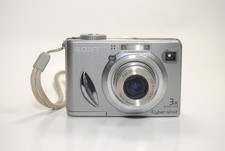SONY CYBERSHOT 5.1MP DIGITAL CAMERA DSC-W5 CARL ZEISS - For parts