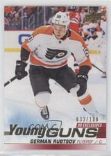 2019-20 Upper Deck Young Guns UD Exclusives 33/100 German Rubtsov #486 k2t