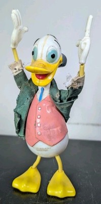 1961 Marx Toys Professor Ludwig Von Drake Bendy Toy vintage Character