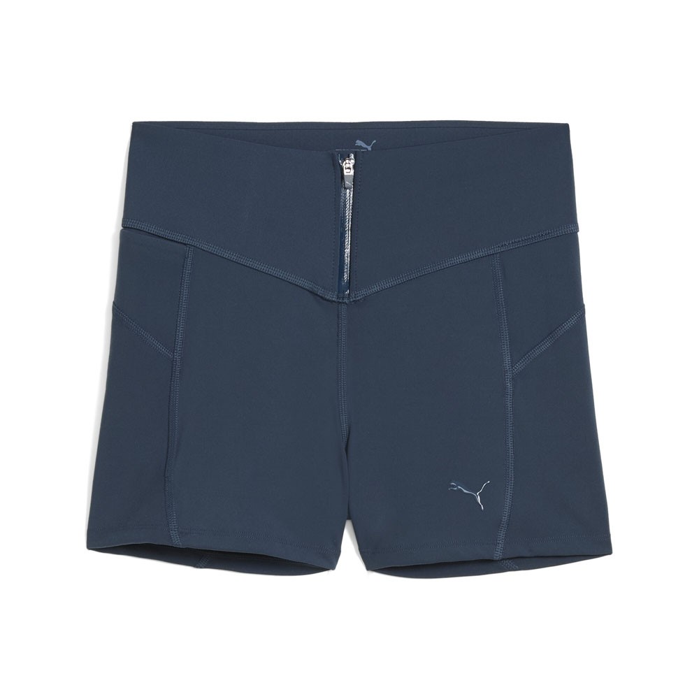 PUMA Zip Shorts Womens Blue Casual Athletic Bottoms 52681324